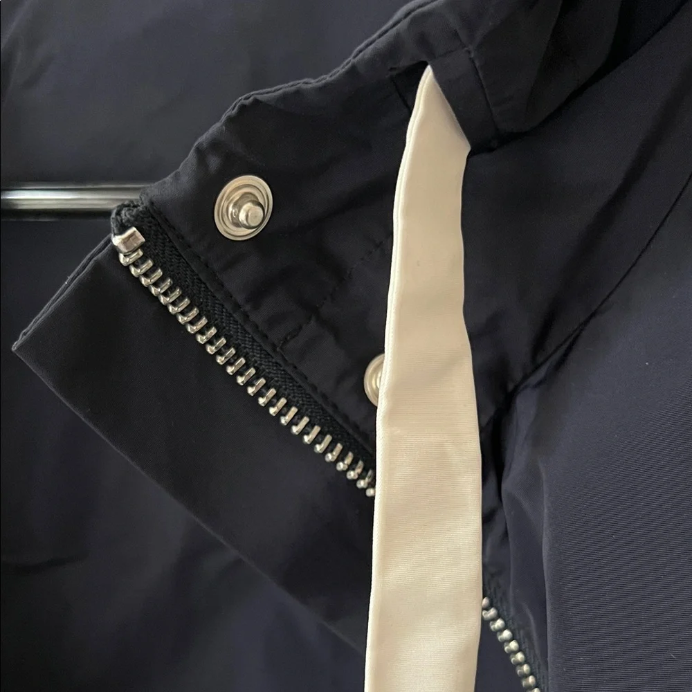 Marella Sport Dark Blue Outerwear Windbreaker - Picture 5 of 6